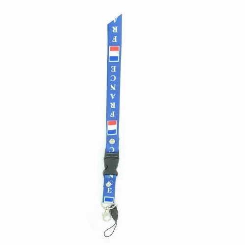 France Lanyard "20" - Royal (Main)