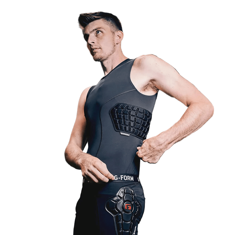 G-Form Goalkeeper Pro Impact Short - Black (Model)