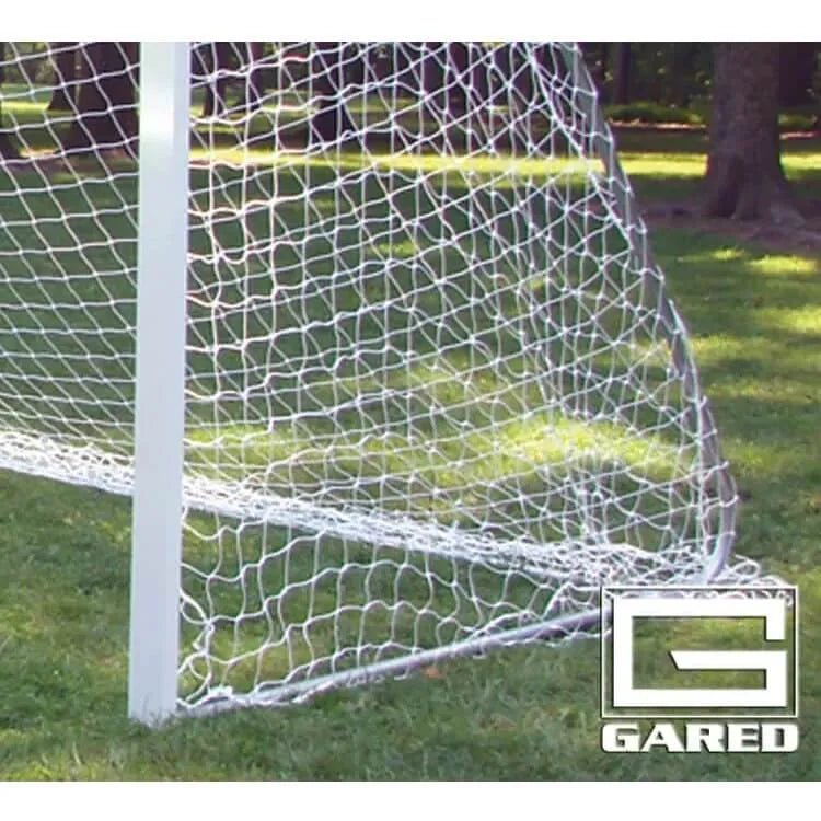 Gared Touchline® 4' x 6' Soccer Net, 3 MM White (Side)