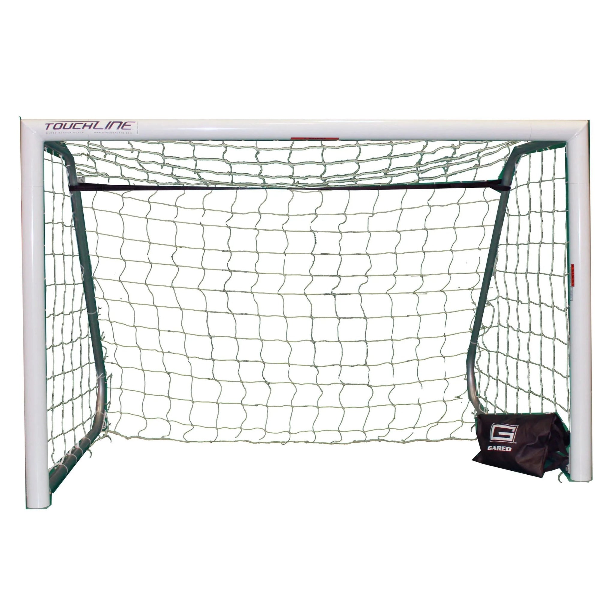 Gared White Recreational Soccer Goal, 4-1/2' x 9' (Front)