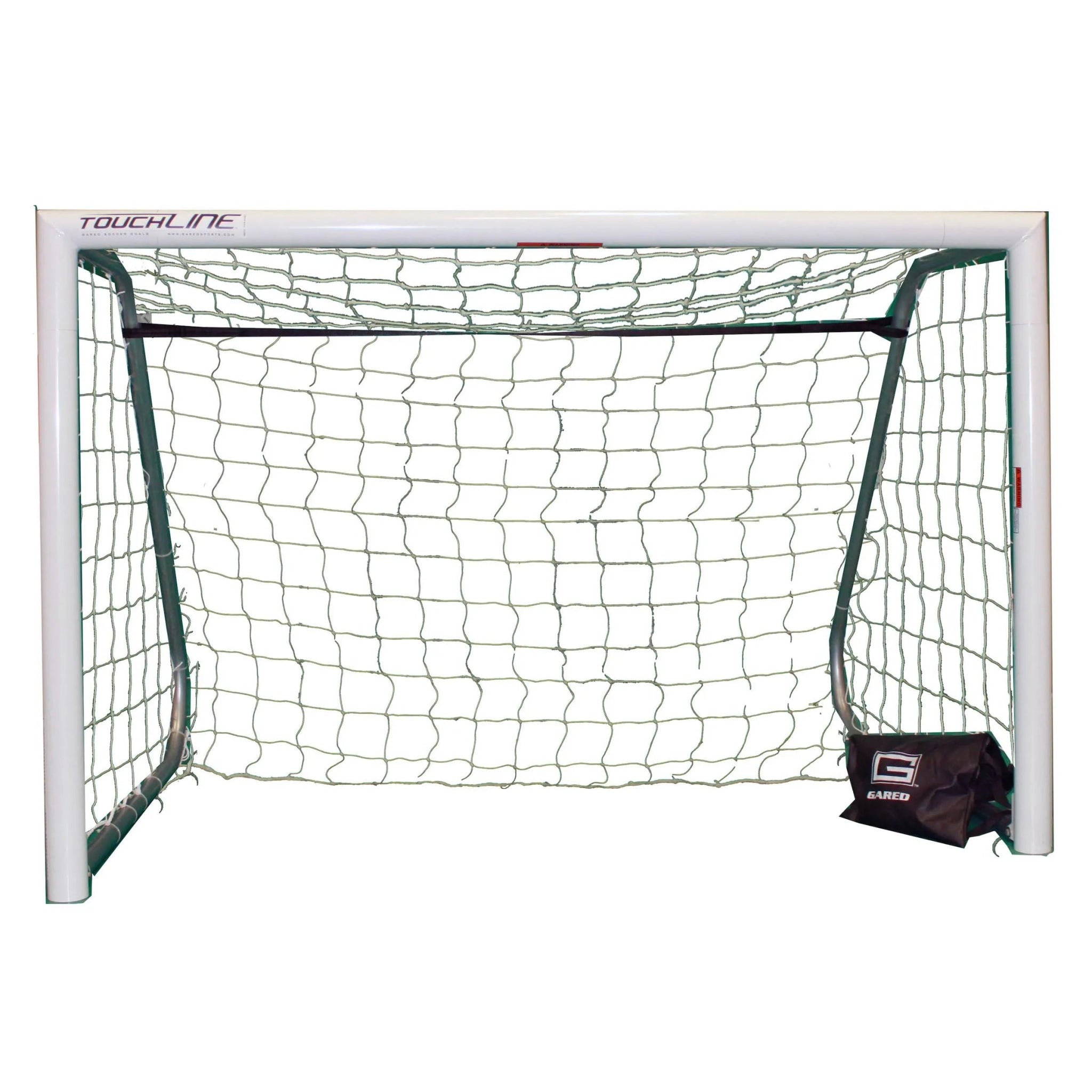 Gared White Recreational Soccer Goal, 6' x 12' (Front)