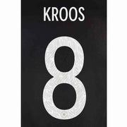Germany 2021/22 Away Kroos #8 Jersey Name Set