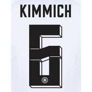 Germany 2024/25 Home Kimmich #6 Jersey Name Set