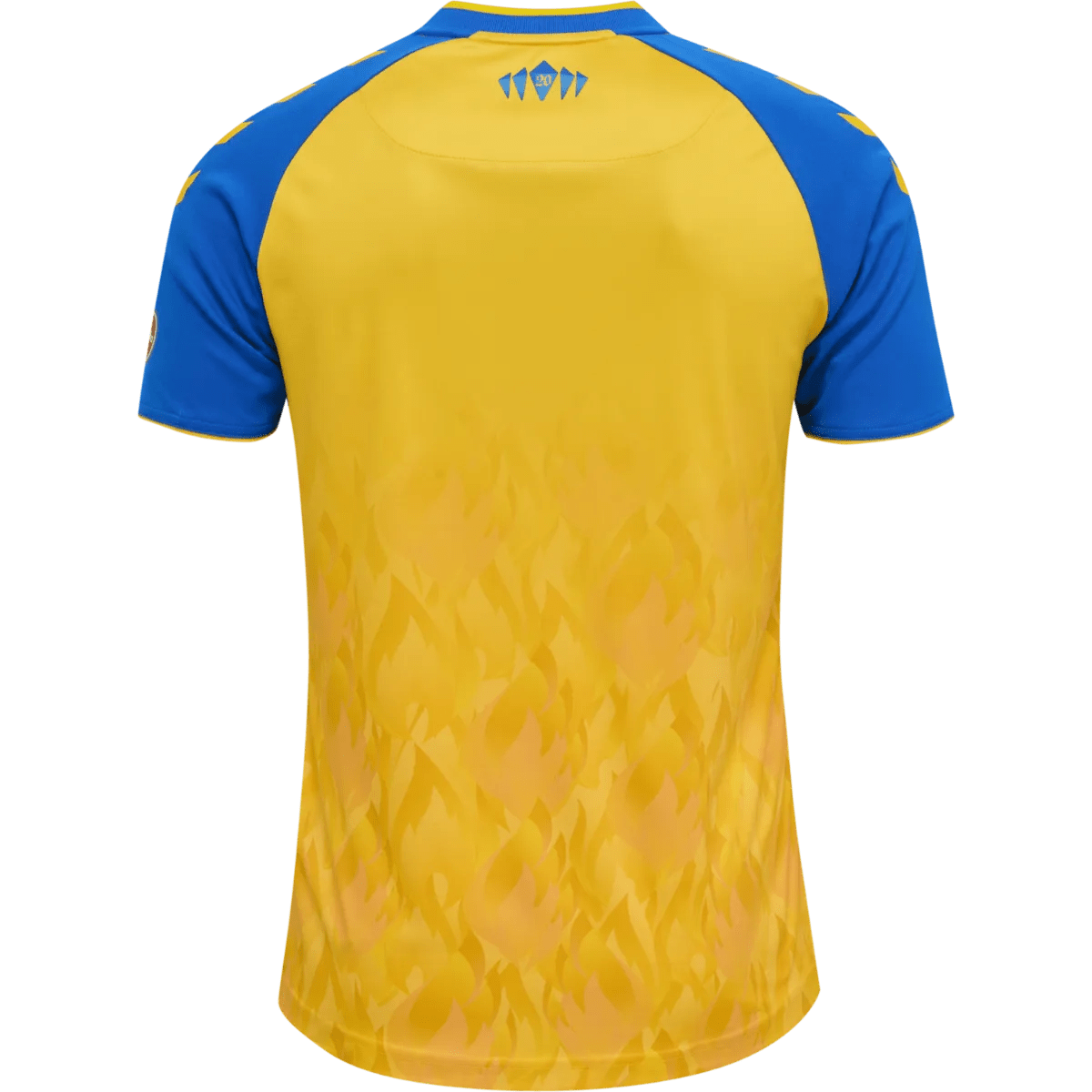 Hummel 2021-22 Southampton Away Jersey - Yellow-Royal (Back)