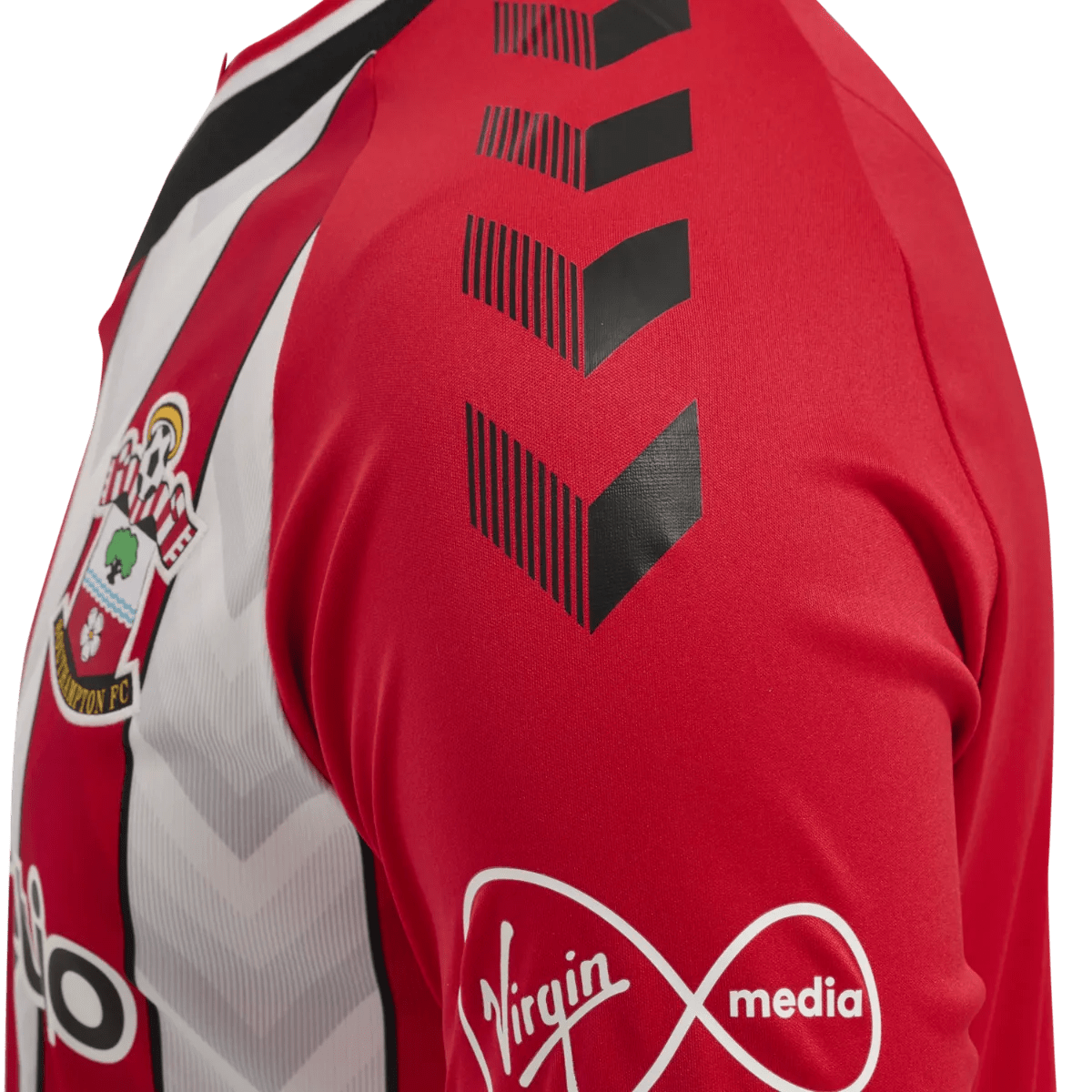 Hummel 2021-22 Southampton Home Jersey - Red-White (Detail 1)