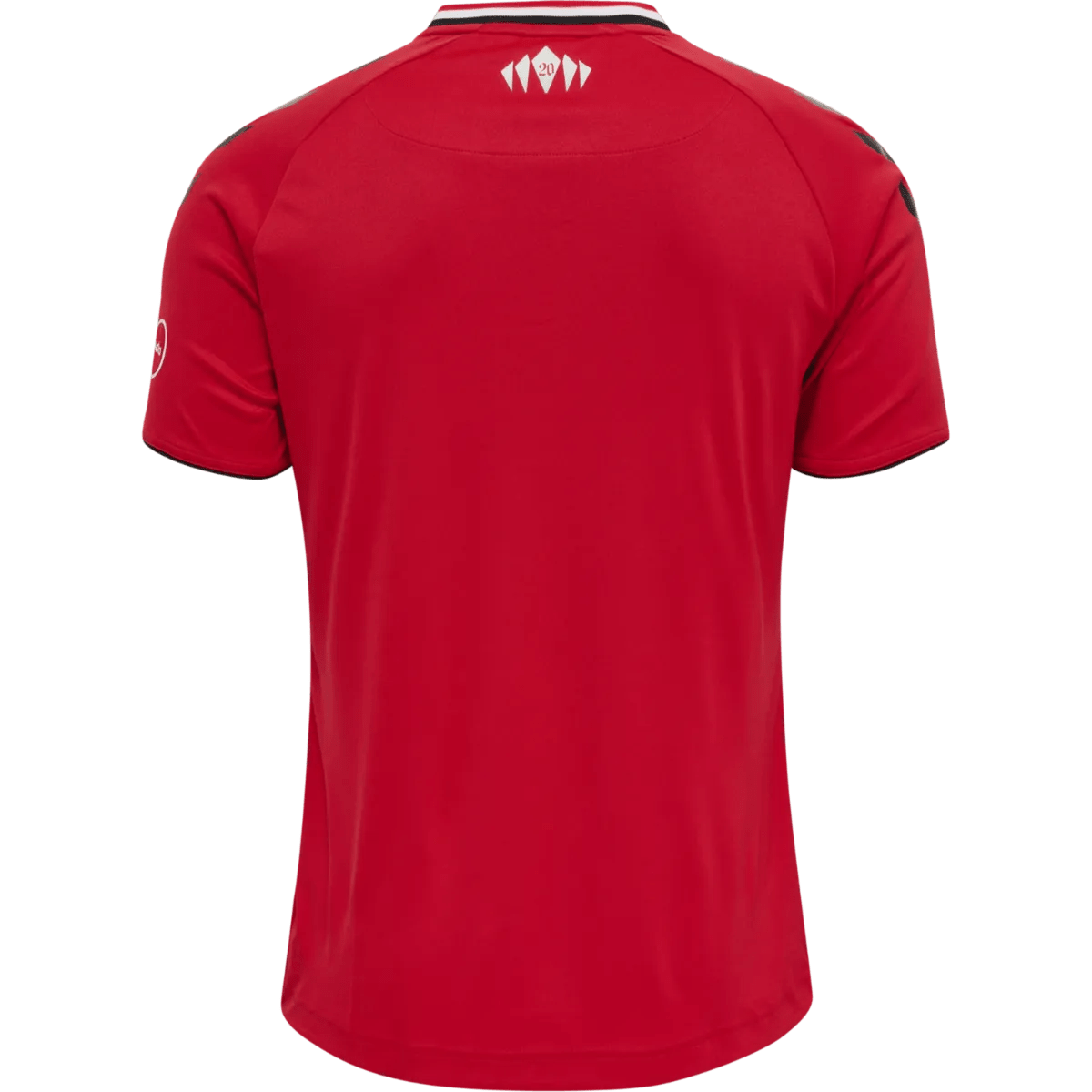 Hummel 2021-22 Southampton Home Jersey - Red-White (Back)