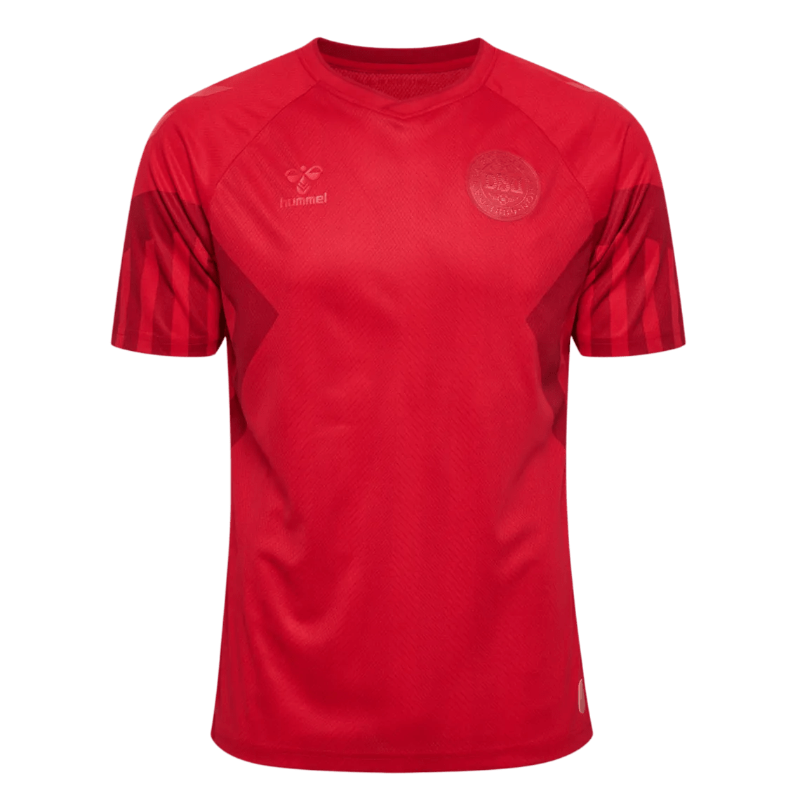 Hummel 2022-23 Denmark Home Jersey - Tango Red (Front)