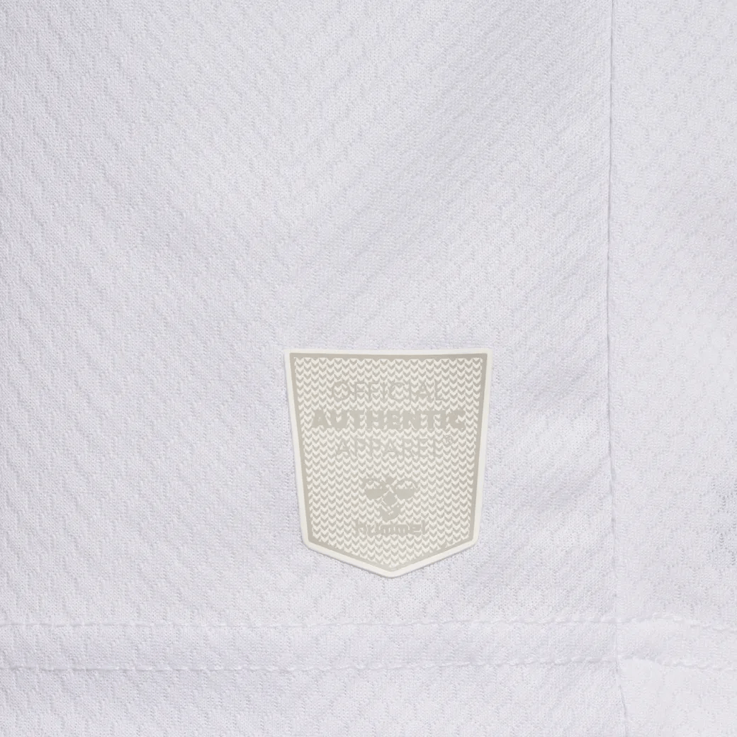 Hummel 2022-23 Denmark Youth Away Jersey - White (Detail 5)