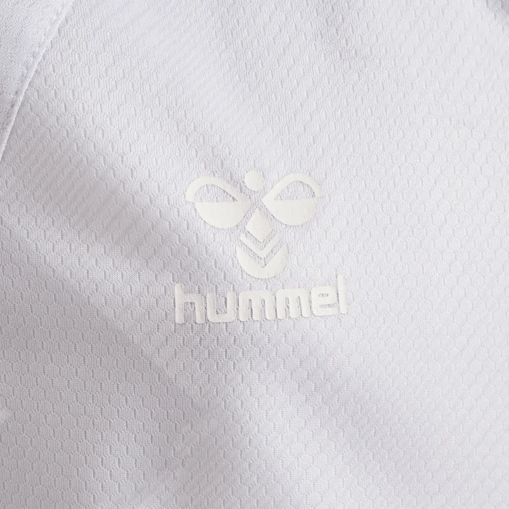 Hummel 2022-23 Denmark Youth Away Jersey - White (Detail 4)