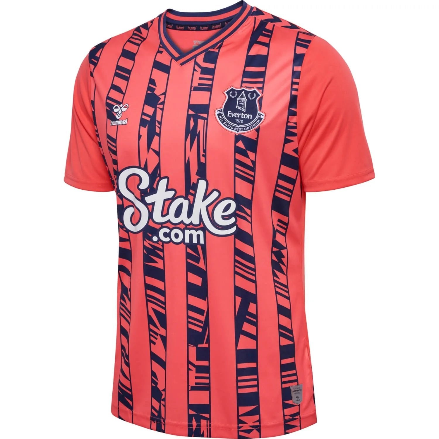 Hummel 2023-24 Everton Men's Stadium Away Jersey (Lateral - Front)