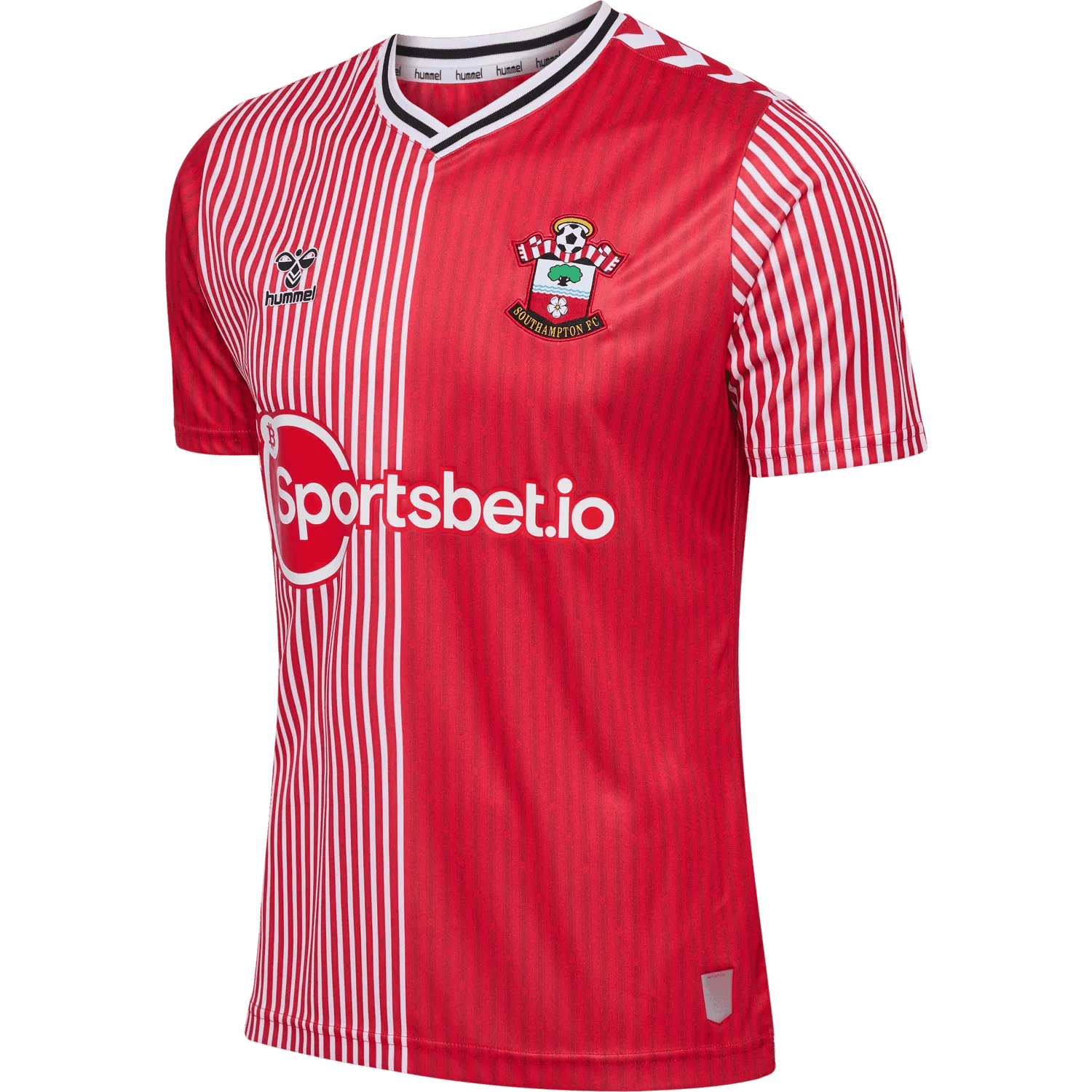 Hummel 2023-24 Southampton Stadium Home Jersey (Lateral - Front)