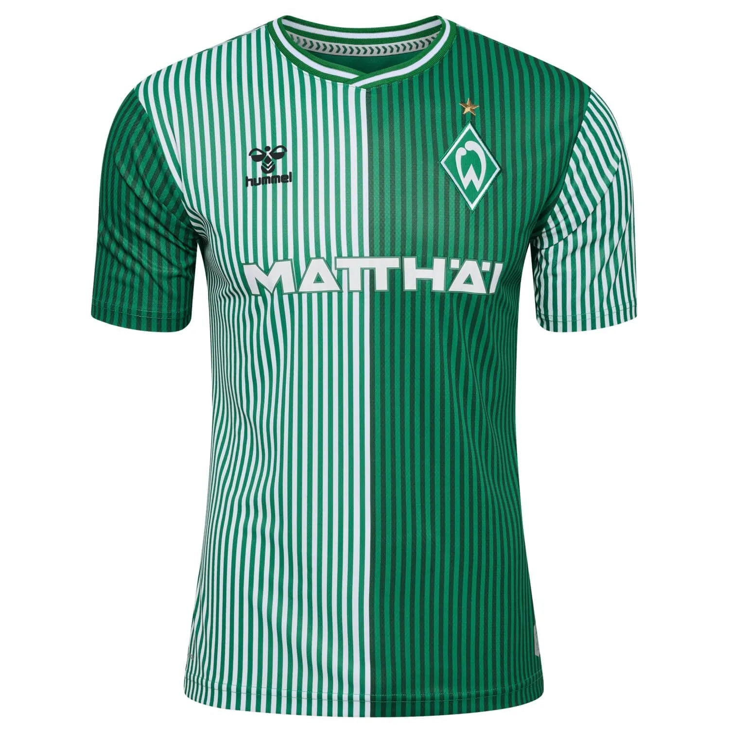 Hummel 2023-24 SV Werder Bremer Men's Stadium Home Jersey (Front)
