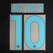 Inter Milan 2025/26 Home LAUTARO #10 Official Name Set