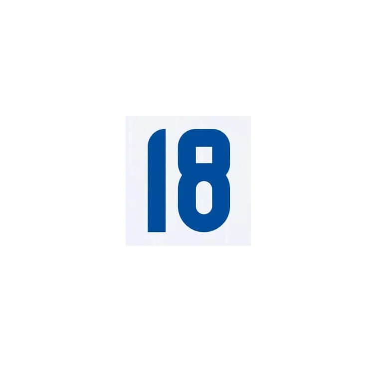 Italy 2024/25 Away Barella #18 Jersey Name Set