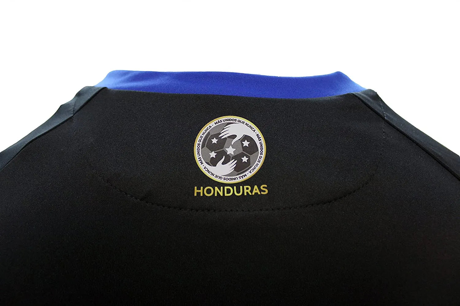 Joma 2021-22 Honduras Away jersey - Black-Royal (Detail 1)