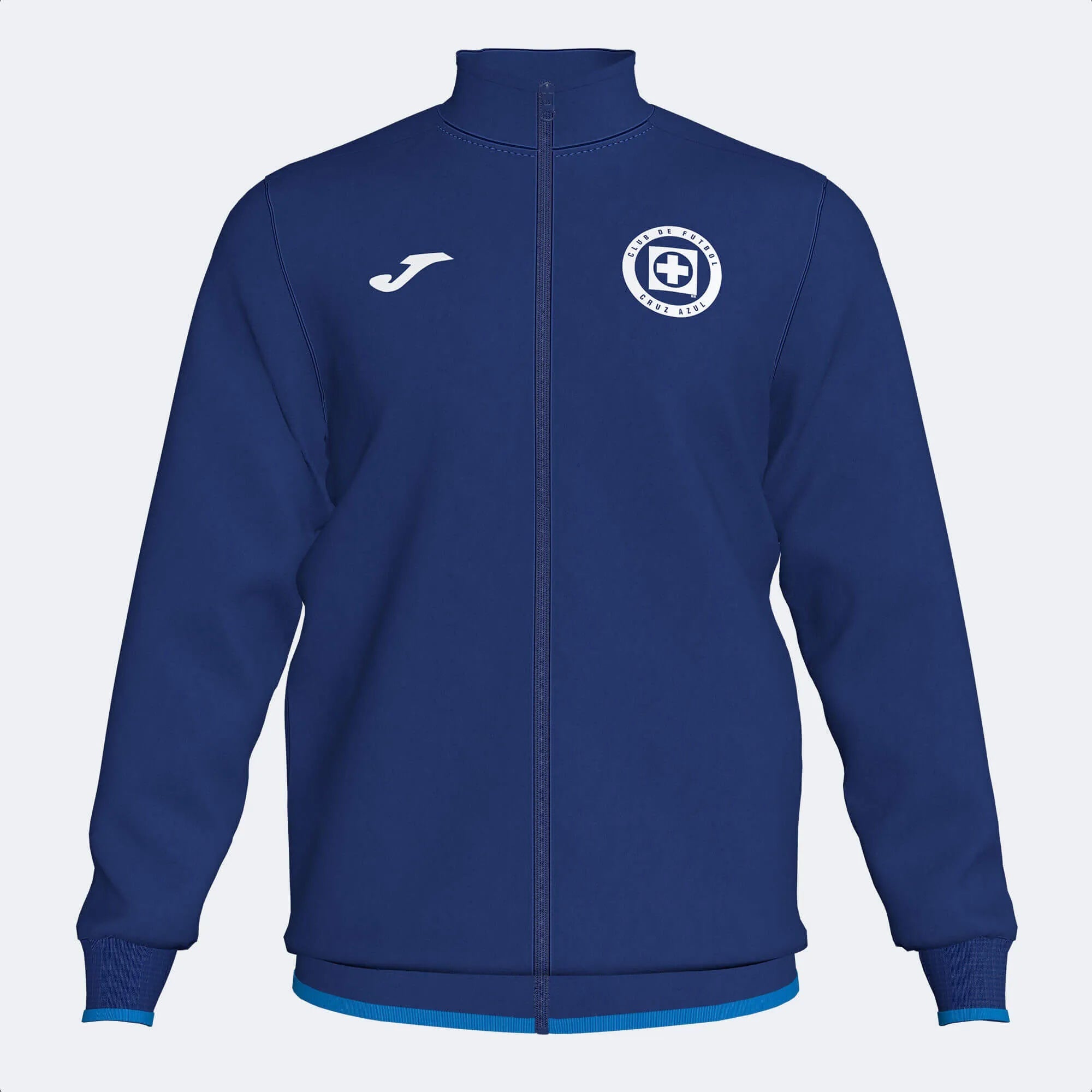 Joma 2022-23 Cruz Azul Full Zip Training Jacket - Royal (Front)