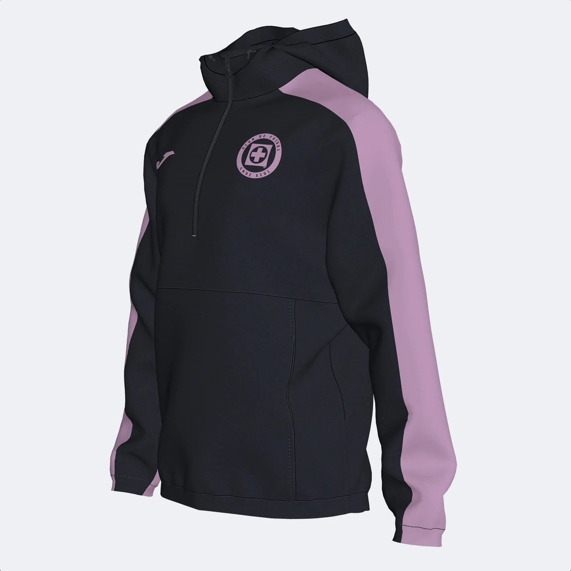 Joma 2022-23 Cruz Azul Men's Windbreaker Hoodie (Front Lateral)