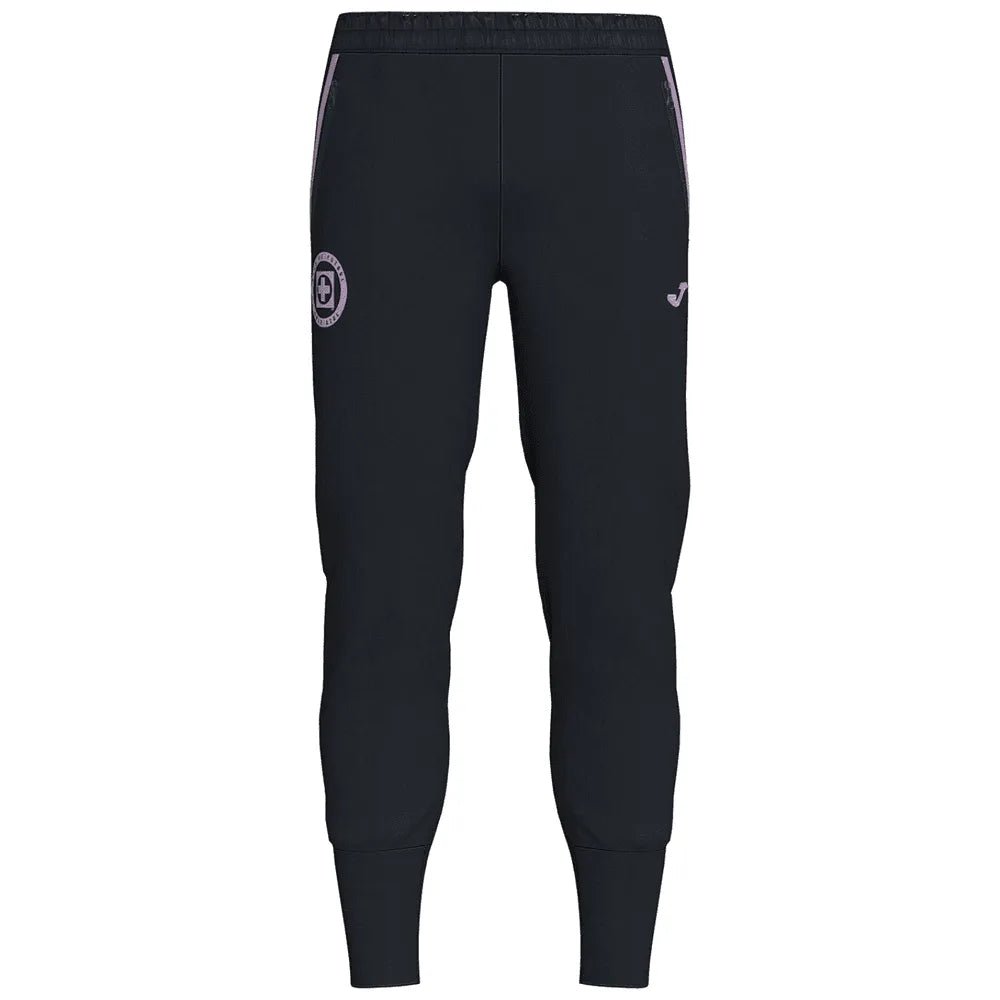 Joma 2022-23 Cruz Azul Training Long Pants - Black (Front)