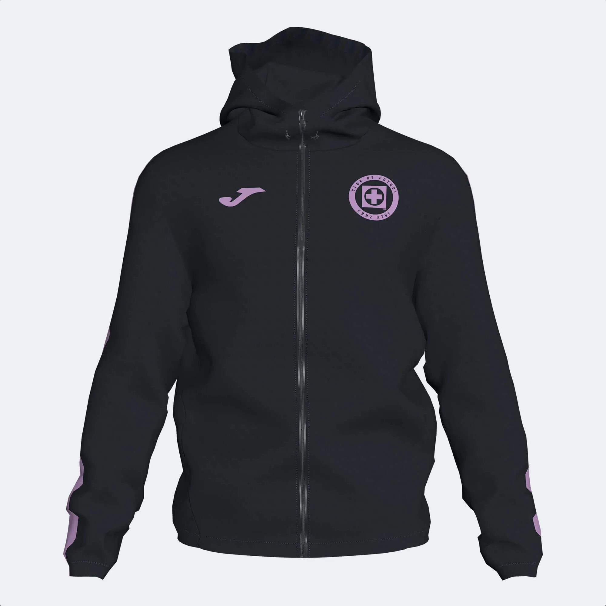 Joma 2022-23 Cruz Azul Training Raincoat - Black (Front)