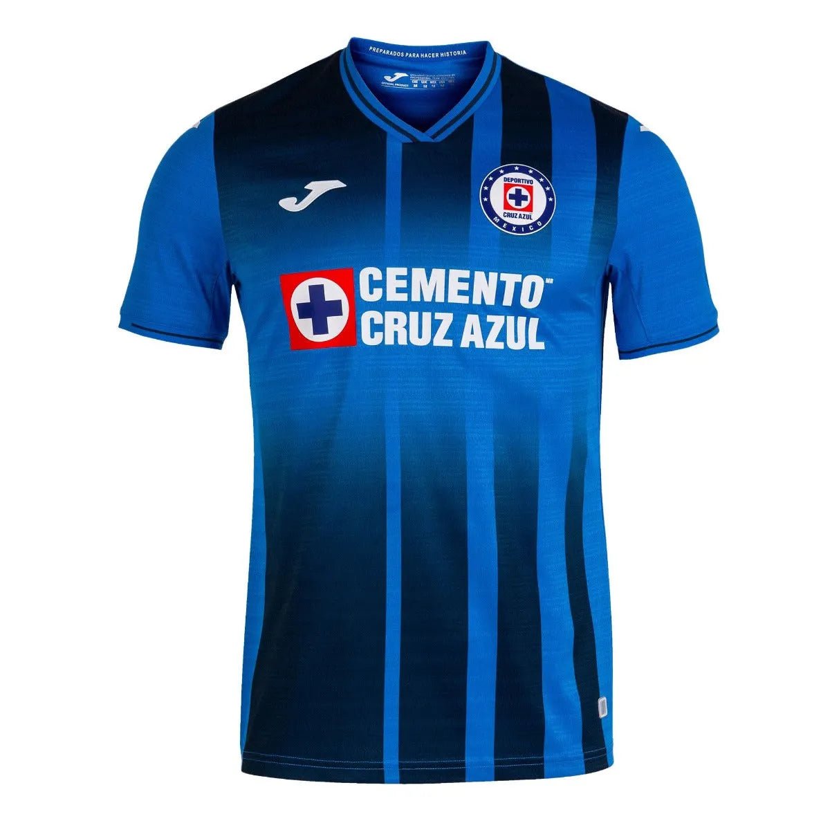Joma 2022 Cruz Azul Home Jersey - Blue-Black (Front)