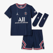 Jordan 2021-22 PSG Home Baby Set - Navy (Front)
