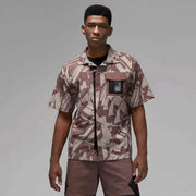 Jordan 2022-23 Paris Saint-Germain Statement Shirt - Pumice-Plum Eclipse (Model - Front)