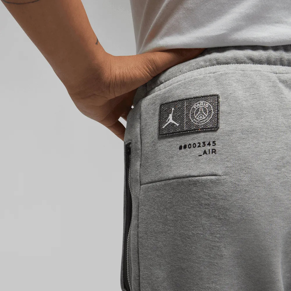 Jordan 2022-23 PSG Fleece Pants - Grey-White (Detail 2)