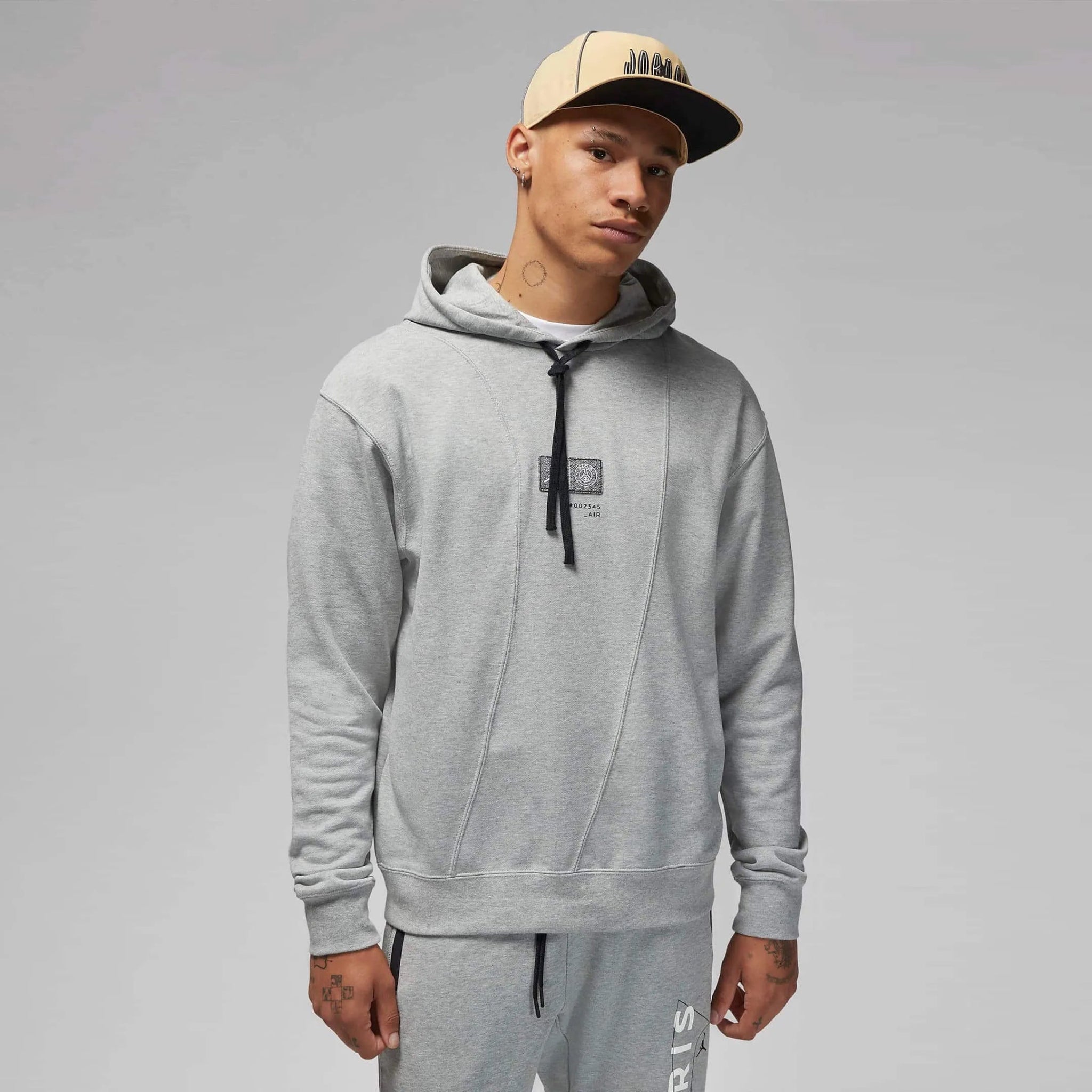 Nike 2022-23 PSG Mens Pullover Hoodie (Model - Front)