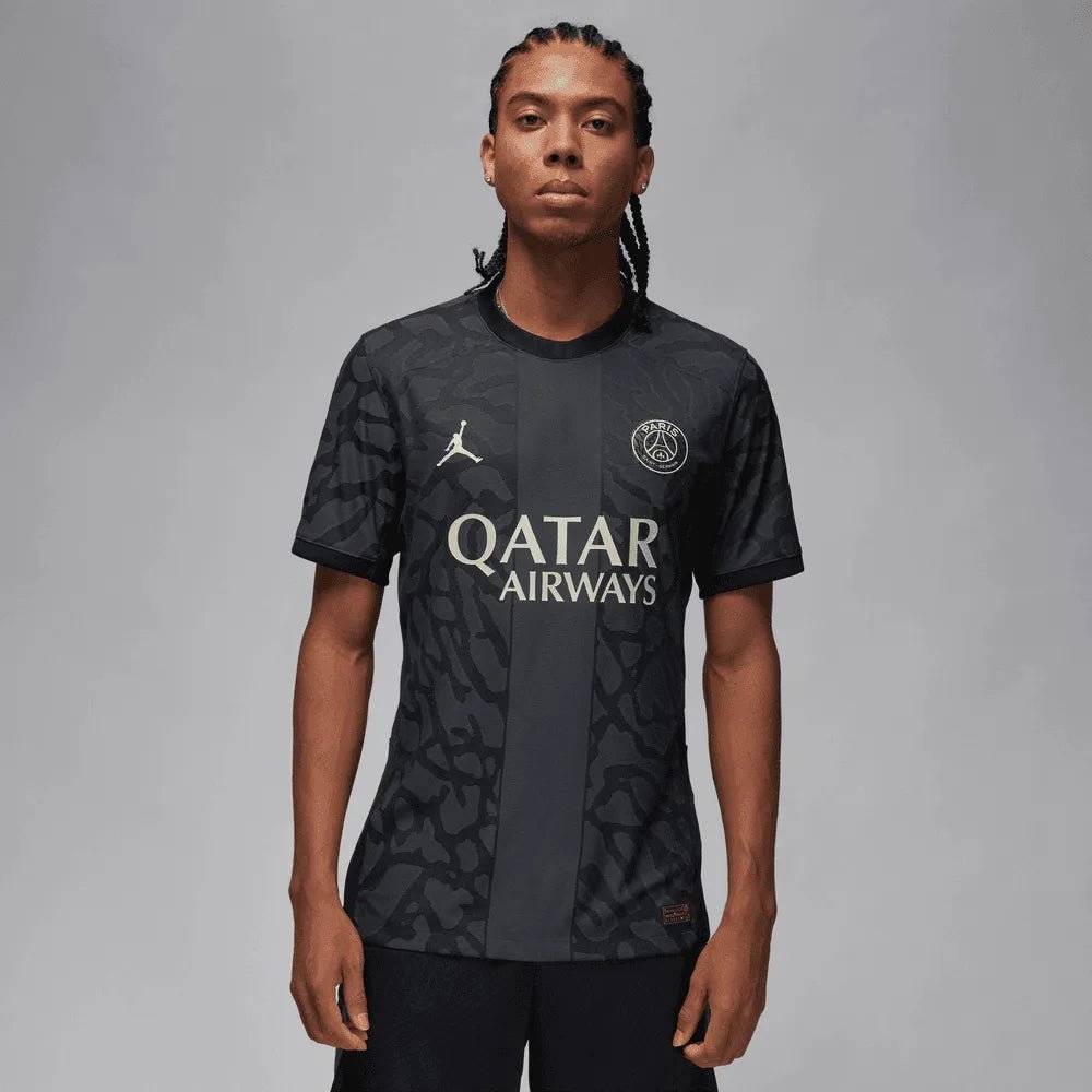 Jordan 2023-24 PSG Men's Authentic Third Jersey (Model - Front)