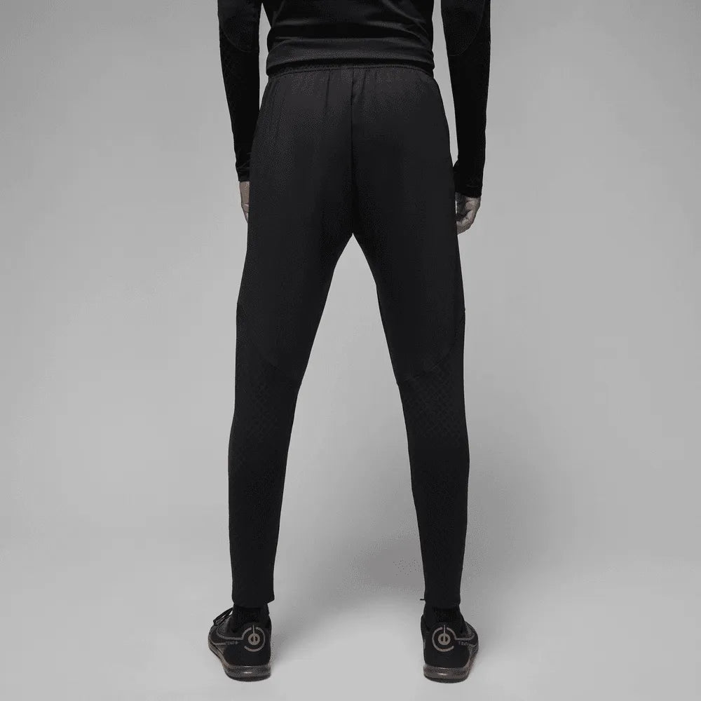 Nike 2022-23 Paris Saint-German 4th Strike Training Pants - Black - Yellow (Model - Back)