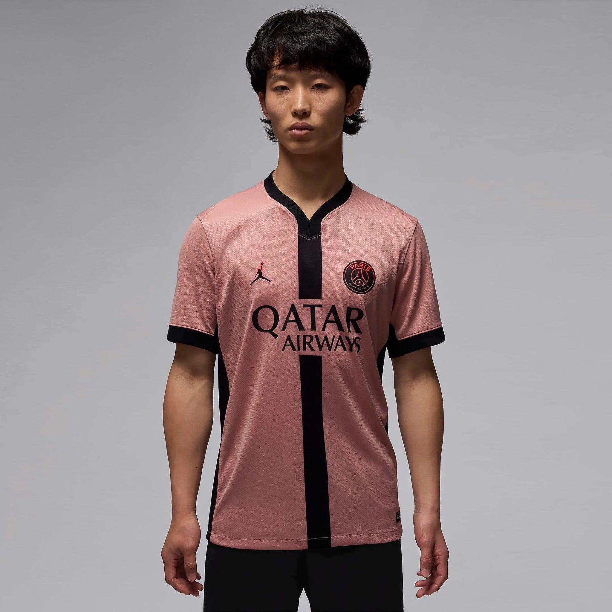 Jordan 2024-25 PSG Men's Stadium Third Jersey (Model - Front)