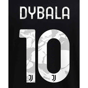Juventus 2021/22 Away Dybala #10 Jersey Name Set