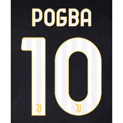 Juventus 2023-24 Home Pogba #10 Jersey Name Set