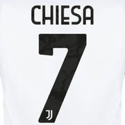 Juventus 2023/24 Away Chiesa #7 Jersey Name Set