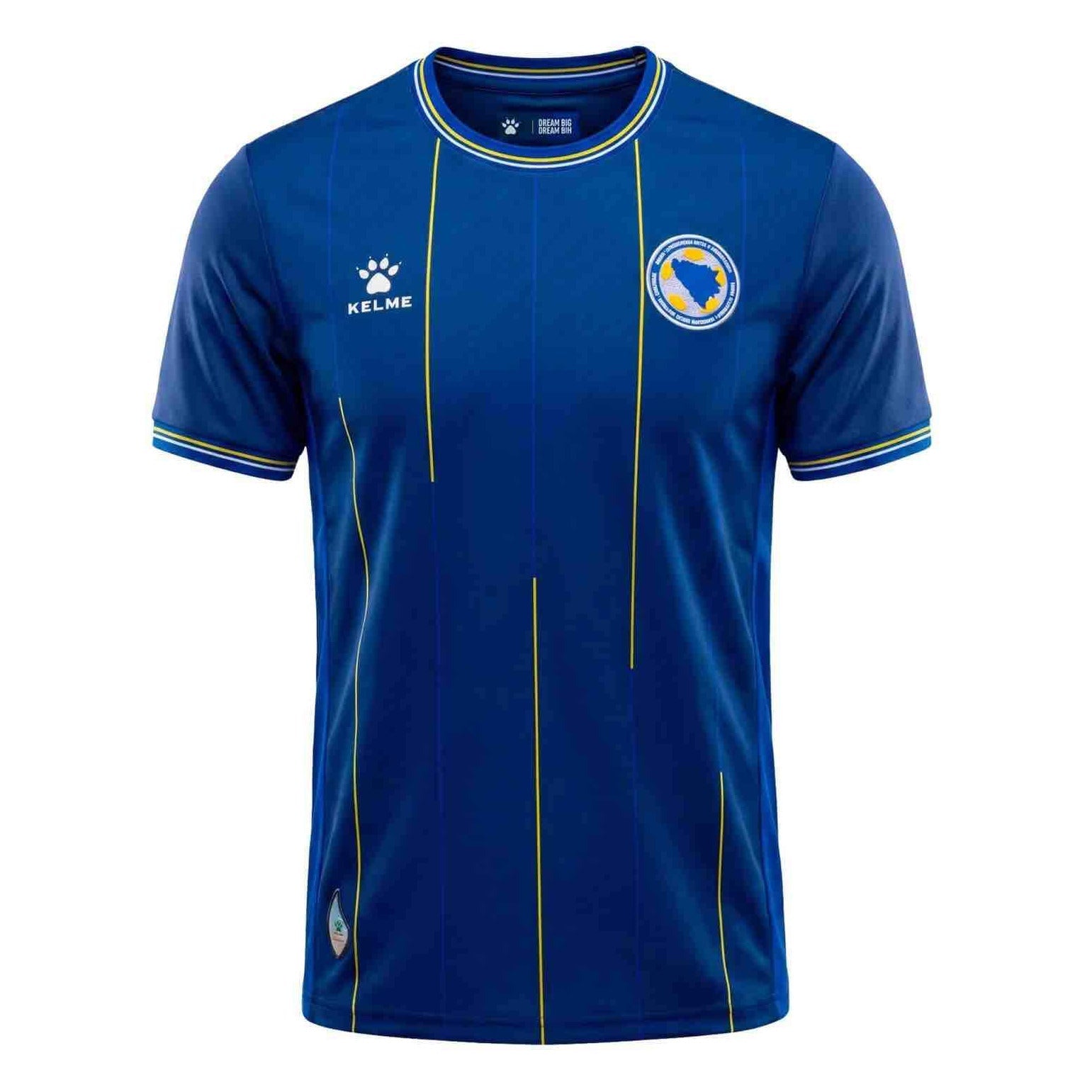 Kelme 2026 Bosnia and Herzegovina Men's Stadium Home Soccer Jersey (Front)