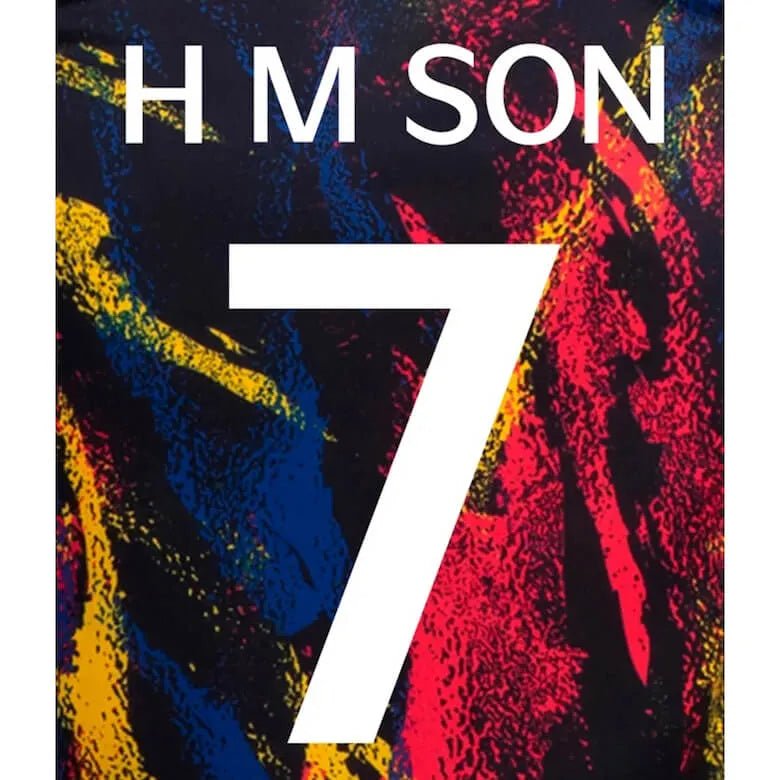 Korea 2022-23 Away HM SON #7 Jersey Name Set