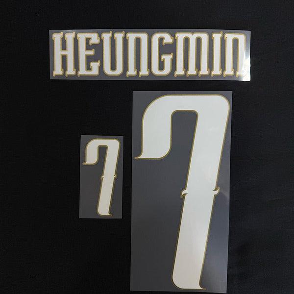 Korea 2026 Home HEUNGMIN #7 Official Name Set – ProSoccer