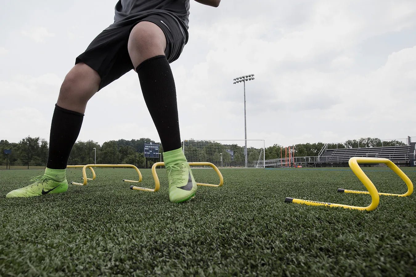 Kwik Goal 6" Hurdles Single (Yellow) (Model 2)