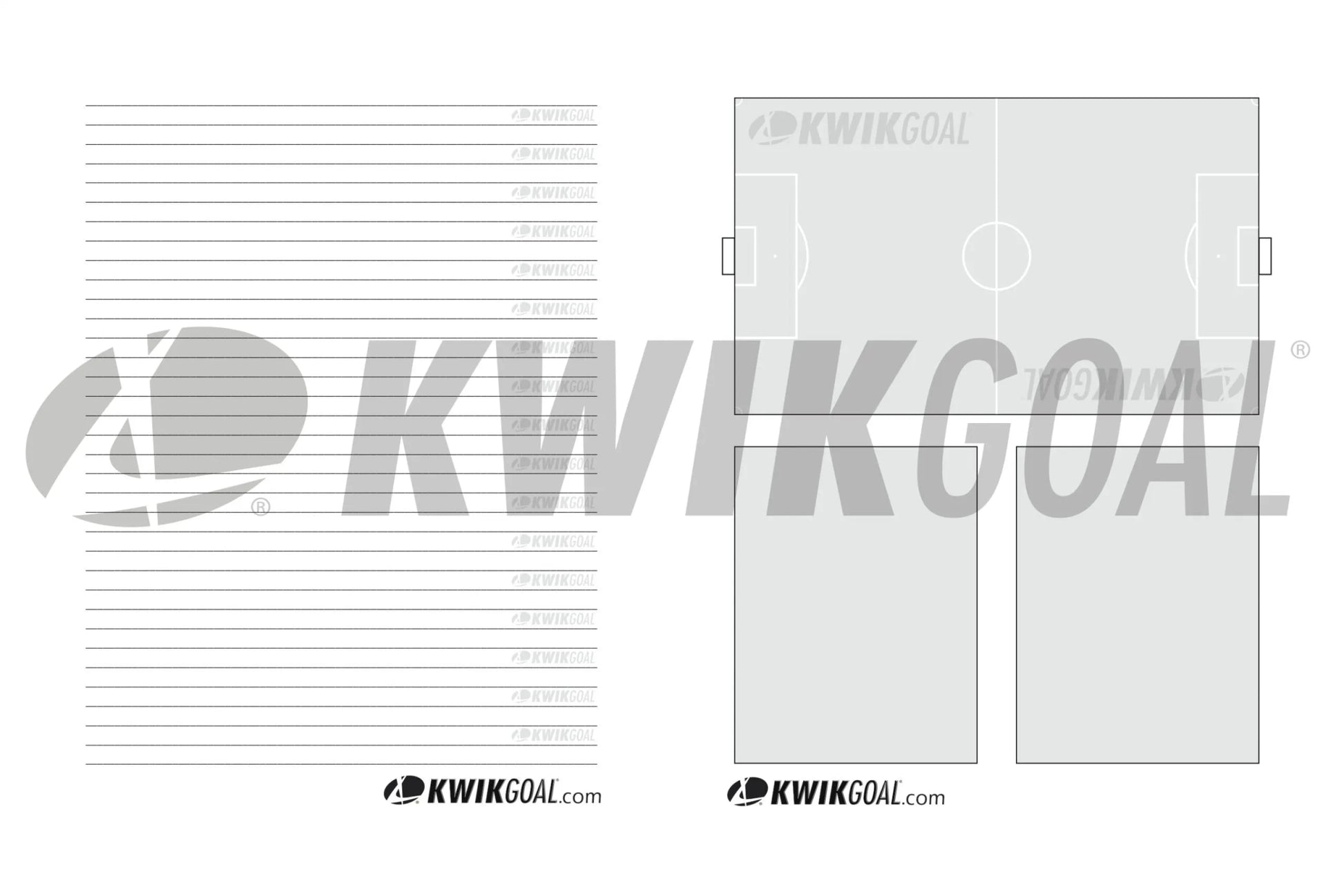 Kwik Goal Coach's Notebook I (Sheets)