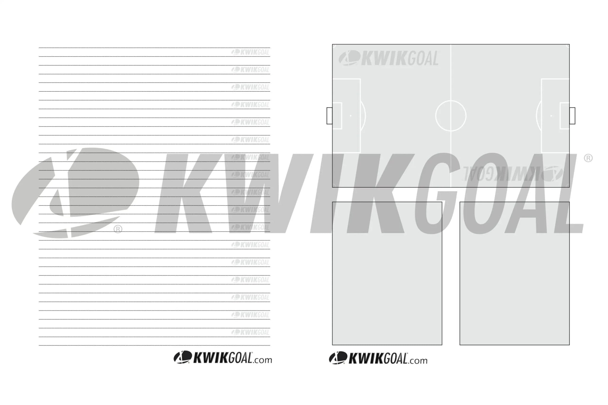 Kwik Goal Coach's Notebook I (Sheets)