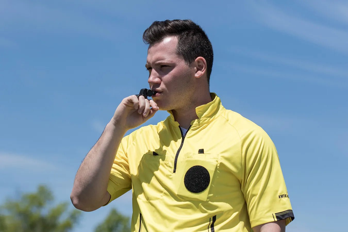 Kwik Goal Fox 40 Pearl Finger Grip Whistle (Model 1)