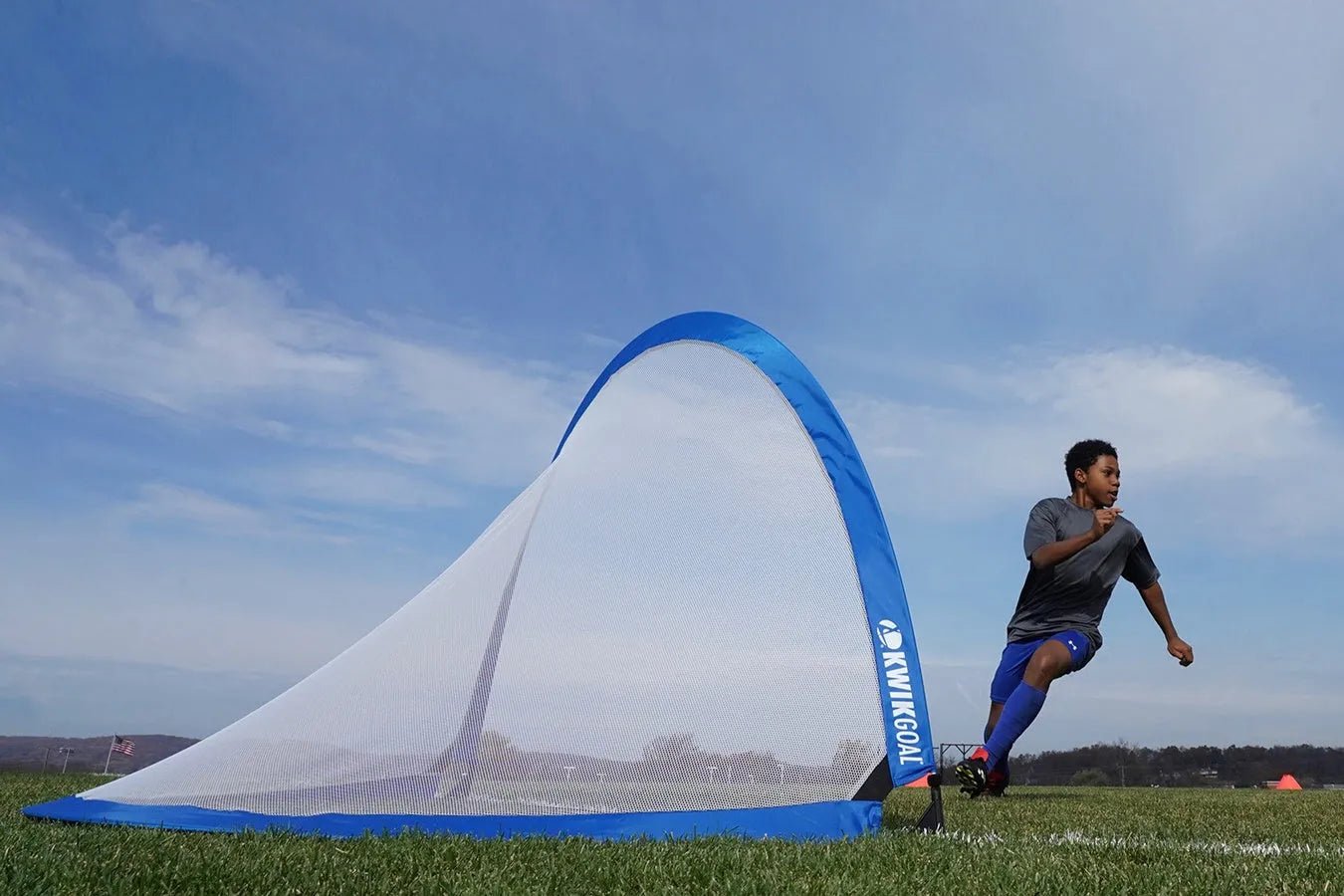 Kwik Goal Infinity Pop-Up Goal (Pair) - 6FT (Action 2)