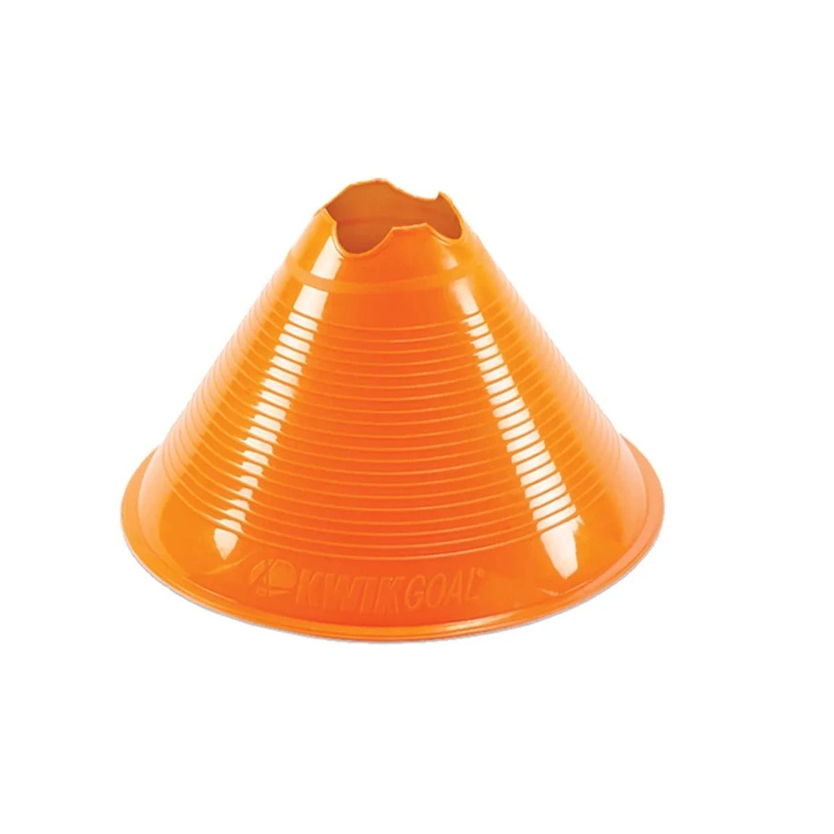 Kwik Goal Jumbo Disc Cones Pack Of 12 (Orange)