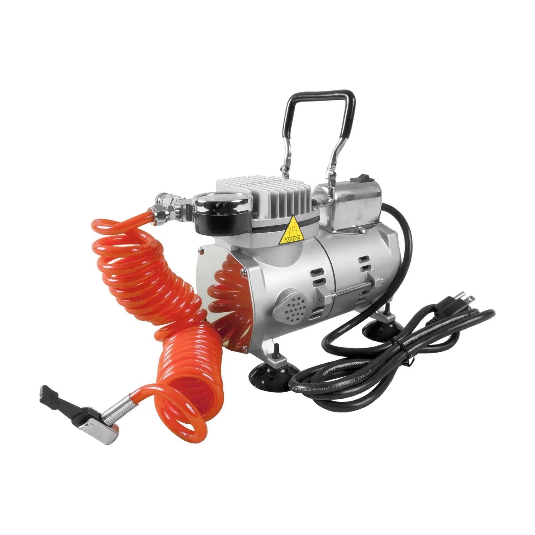 Kwik Goal Portable Air Compressor (Front)