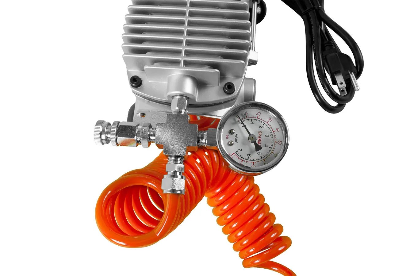 Kwik Goal Portable Air Compressor (Detail 1)