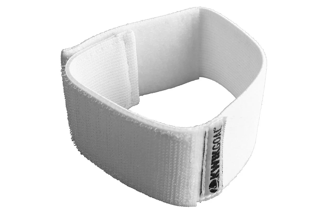 Kwik Goal Shinguard Strap (Pair)  (White)