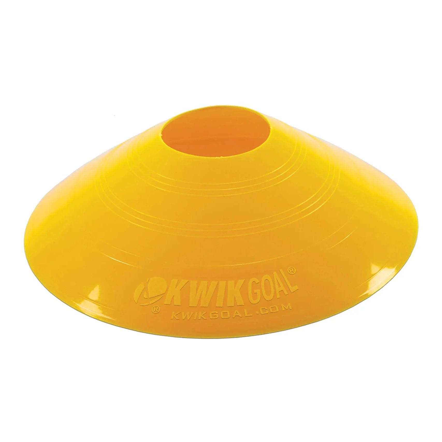 Kwik Goal Small Disc Cones - Pack of 25 (Yellow)