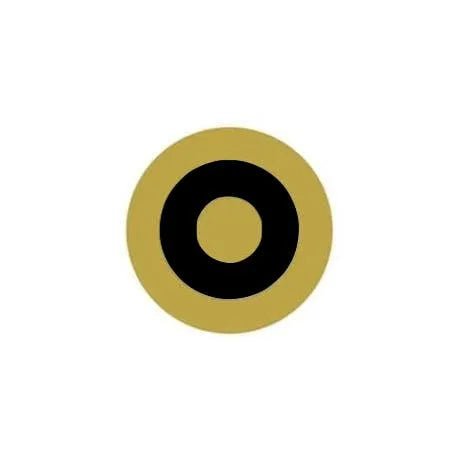 LAFC 2022/24 Target Patch Gold-Black (Front)