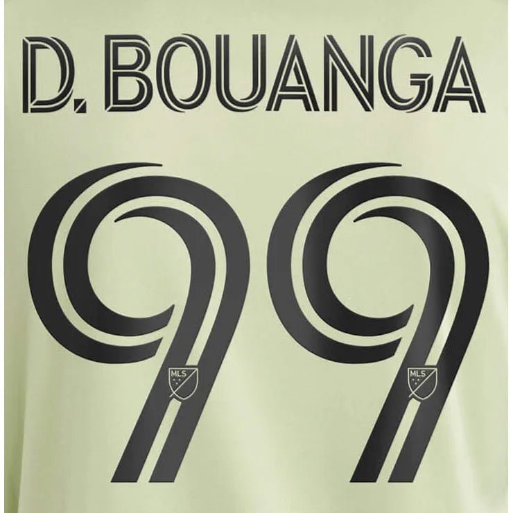 LAFC 2023-24 Away D. Bouanga #99 Jersey Name Set