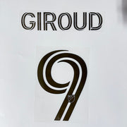 LAFC Away 2025- GIROUD #9 Official Name Set